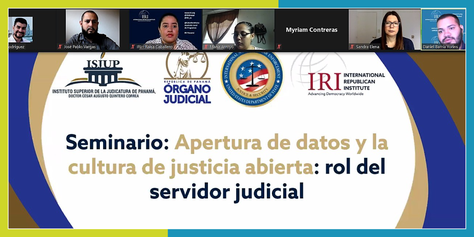 Justicia Abierta enlaza a Costa Rica y Panamá